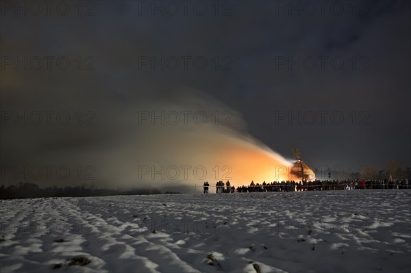 Funkenfeuer' bonfire
