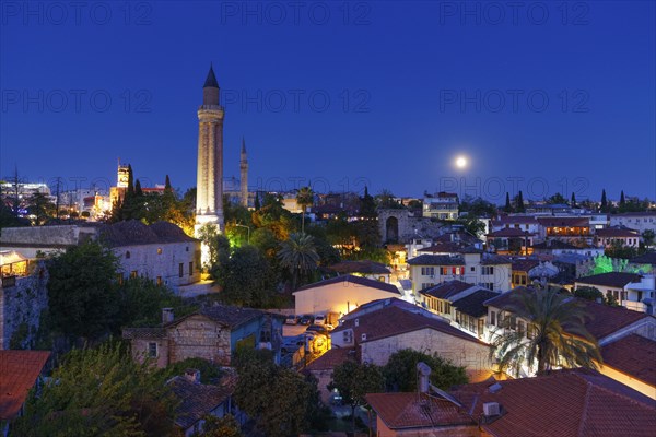 View of the old town with Fluted Minaret