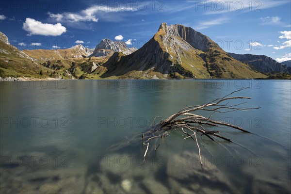 Spullersee reservoir in Vorarlberg