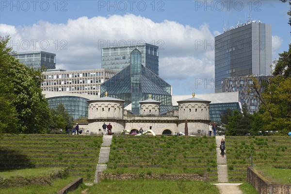 View of Kirchberg Plateau