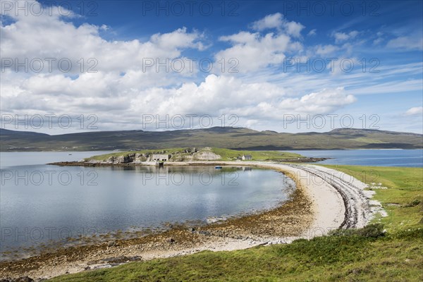 Fishing village on the shore of Loch Eriboll