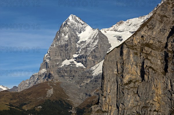 Summit of Eiger Mountain