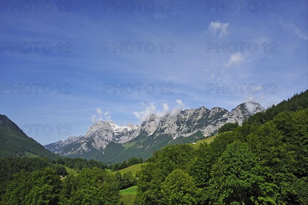 Reiteralpe Mountain with Berchtesgaden countryside