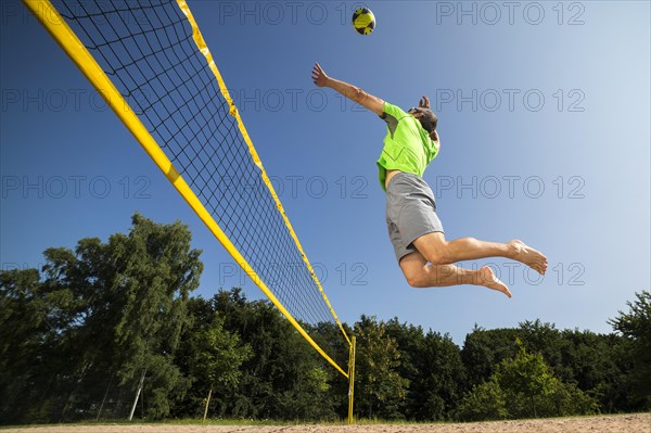 Beach volleyball player