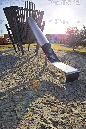 Slide on a playground