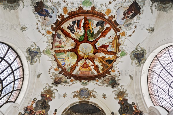 Ceiling frescoes