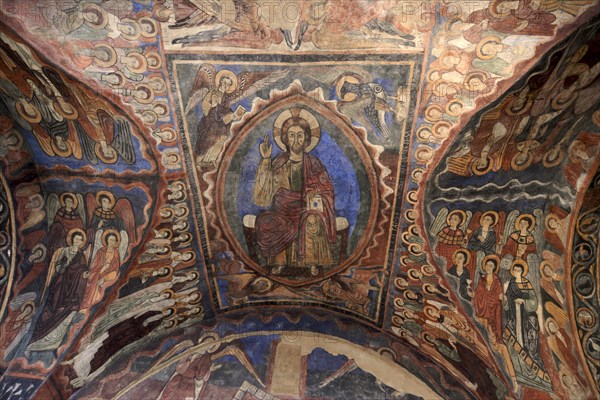 Christ Pantocrator fresco
