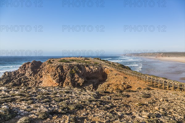 Lookout point at Praia da Bordeira