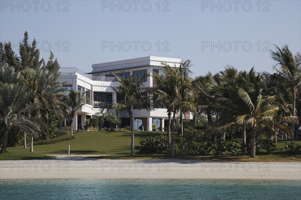 Building on the first inhabited island of the artificial archipelago 'The World' or 'World Islands'