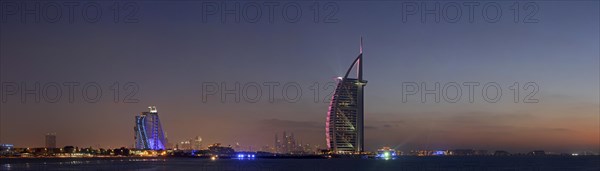 Skyline with the Jumeirah Beach Hotel
