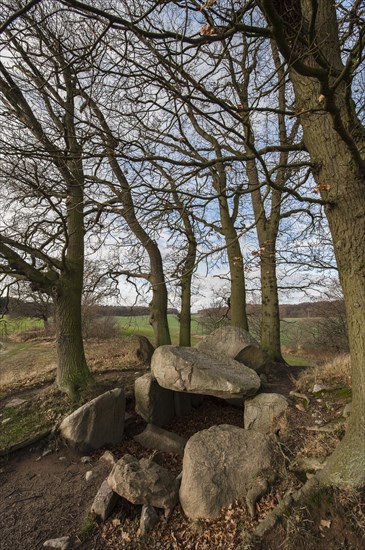 Stone Age megalithic grave