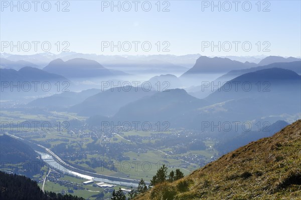 Lower Inn Valley viewed from Kranzhorn