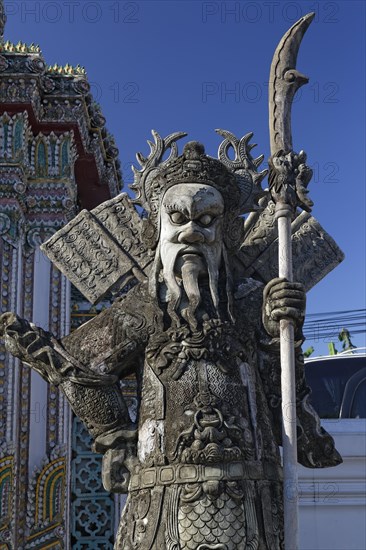 Guardian figure at Phra Maha Chedi Si Ratchakan