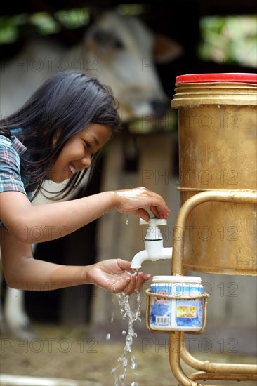 Hygiene education through a charity