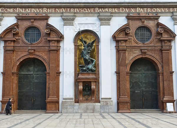 Portal of the Jesuit Church of St. Michael