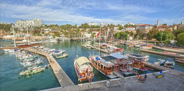 Kaleici fishing harbor and marina