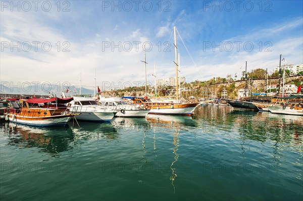 Kaleici fishing harbor and marina
