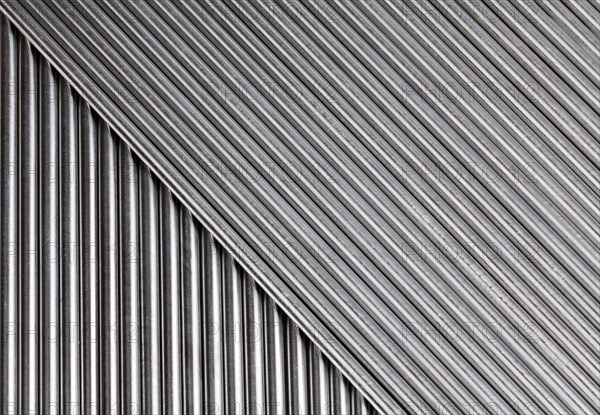 Rods made of aluminium