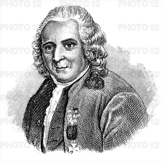 Portrait of Carl Linnaeus