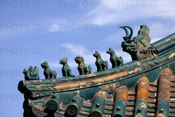 Eaves of a pagoda at the Summer Palace