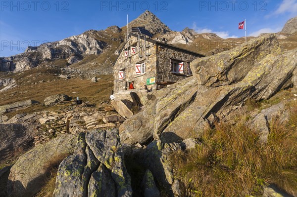 Binntalhuette mountain hut