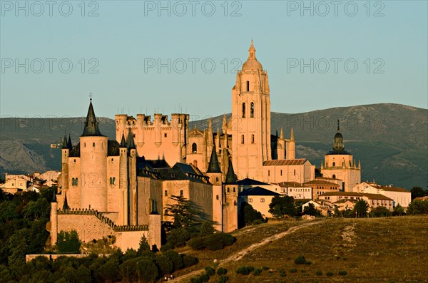 El Alcazar Castle in front of the Cathedral