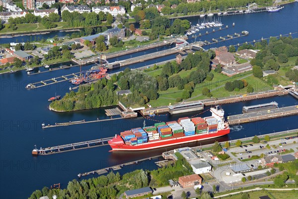 Kiel-Holtenau canal locks