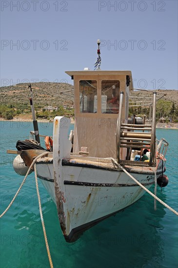 Fishing boat in the harbour