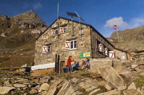 Binntalhuette mountain hut