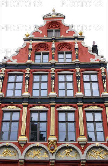 Guild house with Dutch gable