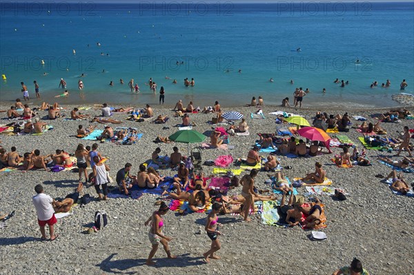 Beach at the Promenade des Anglais