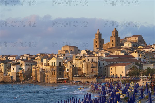 Beach in front of Cathedral-Basilica of the Holy Saviour