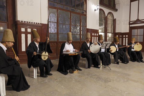 Sufi music concert in Sirkeci Railway Station