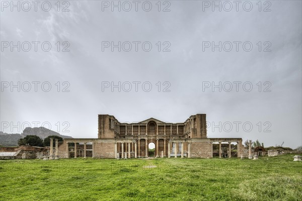 Roman bath and gymnasium