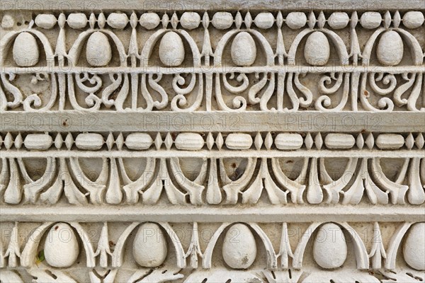 Stone relief at the Roman Theatre