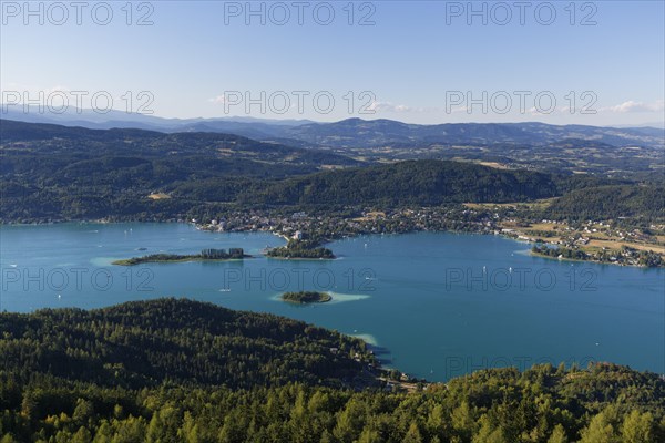 View from Pyramidenkogel Mountain