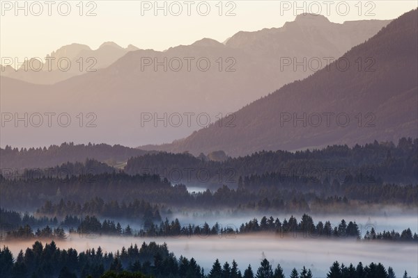 Landscape in the Alpine Foreland