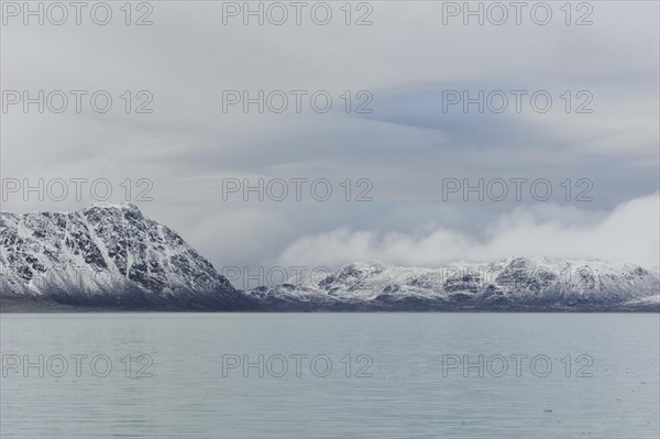 Snow-covered mountains