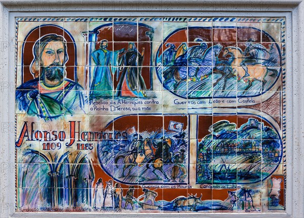 Image made from tiles