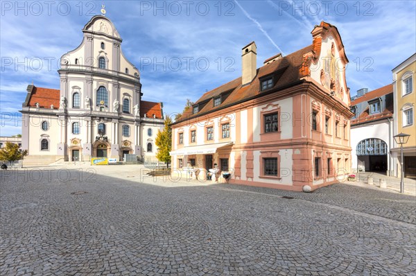 St. Anne's Basilica and the former Franciscan House