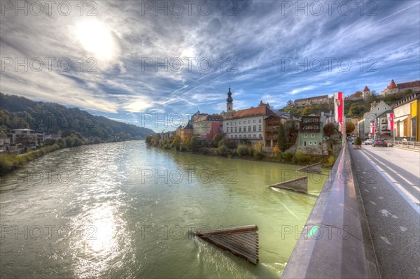 Burghausen on the Salzach River