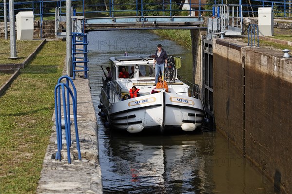 Houseboat on the Canal des Vosges