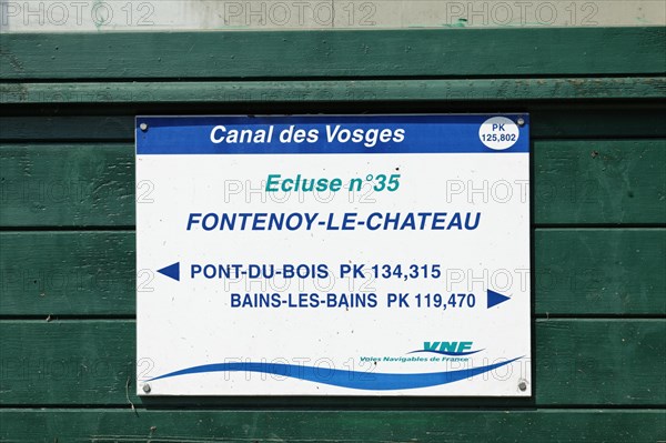 Sign at Lock No. 35