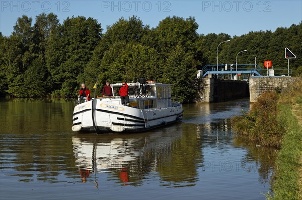 Houseboat on the Canal des Vosges