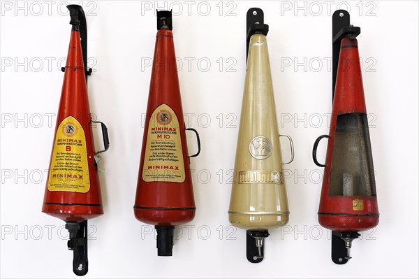 Fire extinguishers of the 20th century