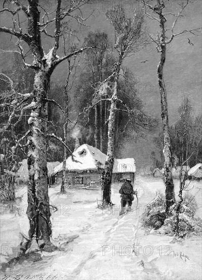 In winter