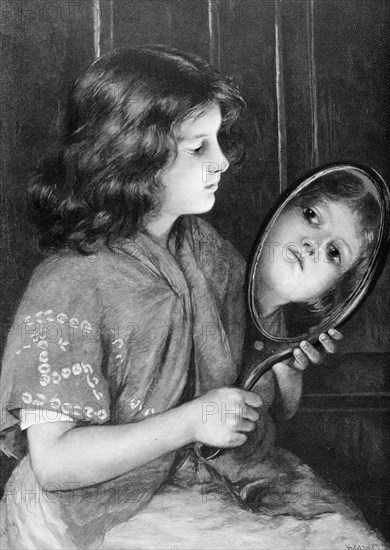 Small curious child