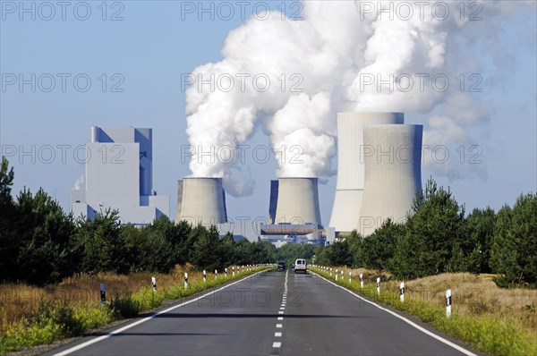 Cooling towers of Schwarze Pumpe Power Station