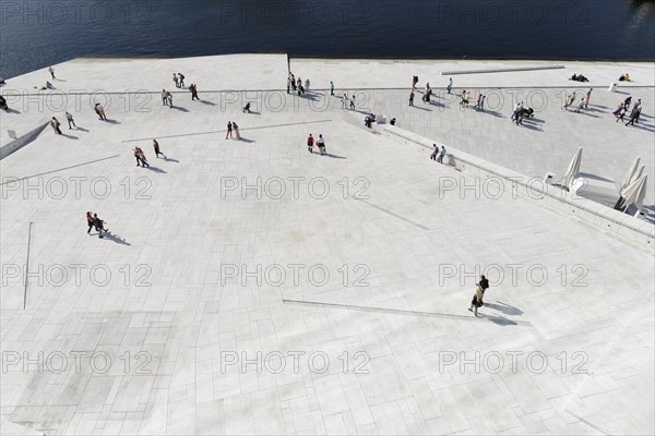 Forecourt of the Oslo Opera House