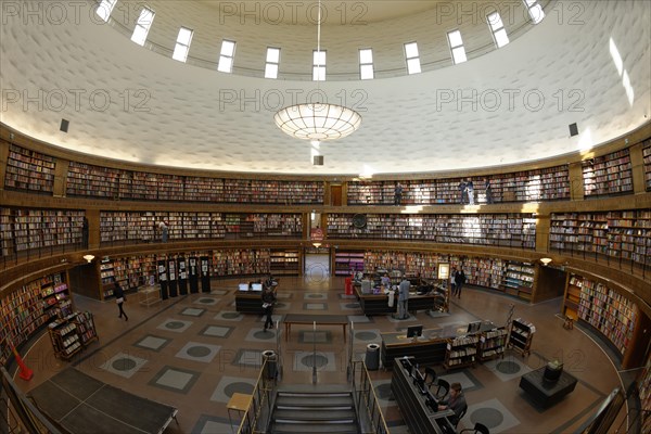 Stockholm City Library or Stadsbiblioteket